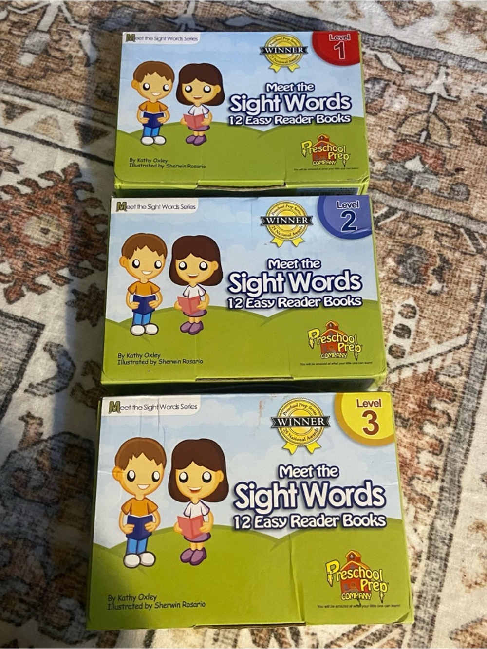 Meet The Sight Words - Level 1 2 & 3 Easy Reader Books Homeschool Missing L2B5